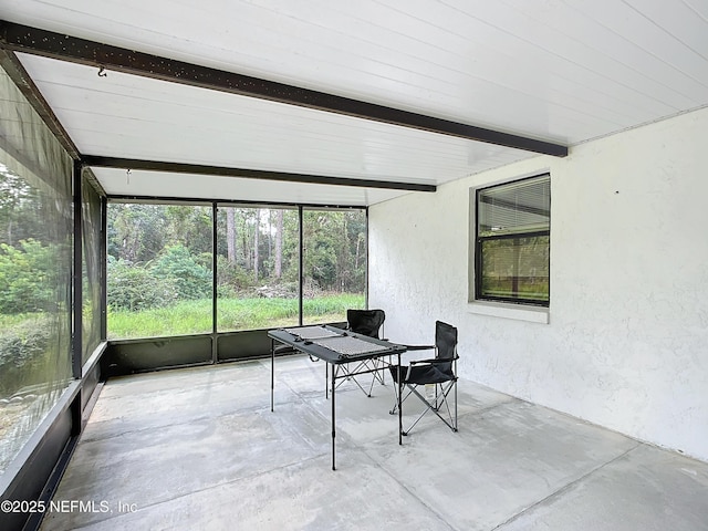 23063 SW Edgewater Blvd, Dunnellon, FL 34431 - sunroom / solarium with beam ceiling