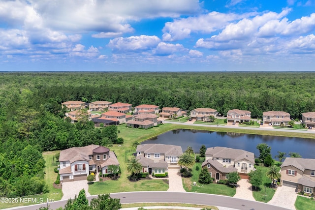 361 Amalurra Trl, Saint Johns, FL 32259 - aerial view of residential area with a forest and a large body of water