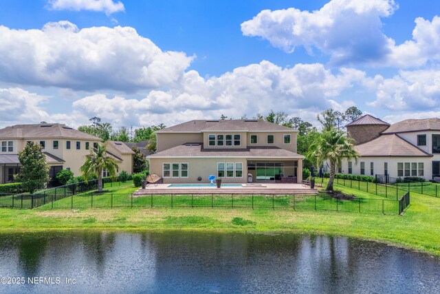361 Amalurra Trl, Saint Johns, FL 32259 - water view with a fenced backyard