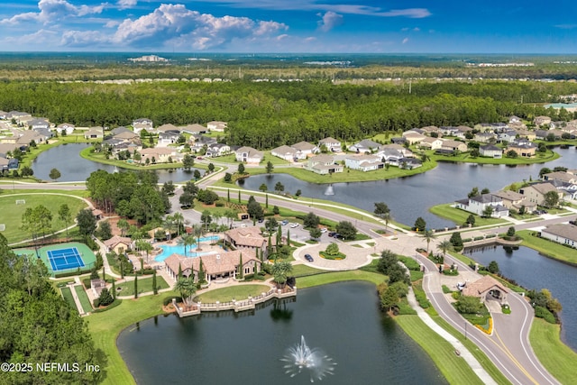 361 Amalurra Trl, Saint Johns, FL 32259 - aerial view of property's location with a heavily wooded area, nearby suburban area, and a nearby body of water