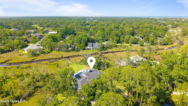 24544 Deer Trace Dr, Ponte Vedra Beach, FL 32082 - bird's eye view of a heavily wooded area