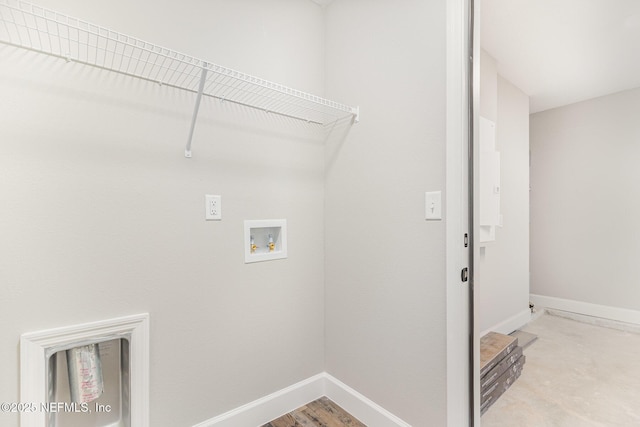 409 Willow Branch Ave, Jacksonville, FL 32254 - washroom featuring washer hookup and baseboards
