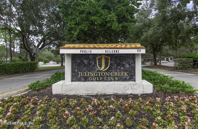 809 Lotus Ln N, Fruit Cove, FL 32259 - view of community / neighborhood sign