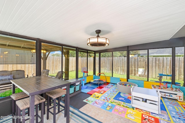 1770 High Brook Ct, Jacksonville, FL 32225 - sunroom featuring outdoor dining area and plenty of natural light