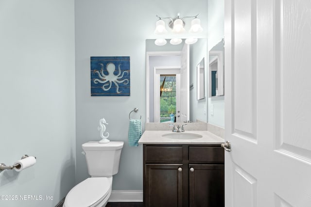 135 Tate Ln, Saint Johns, FL 32259 - half bath with toilet and vanity