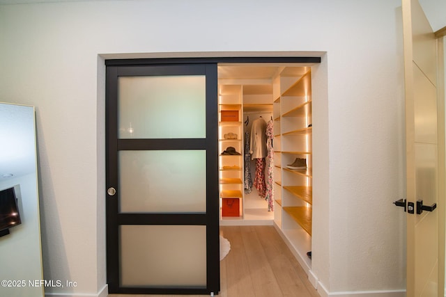 77 Sanchez Dr E, Ponte Vedra Beach, FL 32082 - walk in closet with light wood-style floors
