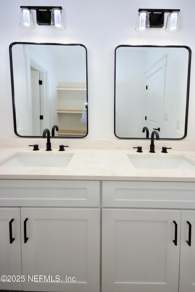 95121 N Ellis Landing Rd, Fernandina Beach, FL 32034 - full bathroom featuring double vanity