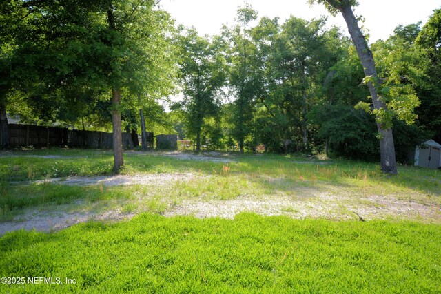 95121 N Ellis Landing Rd, Fernandina Beach, FL 32034 - view of yard featuring fence