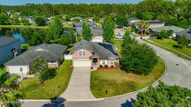 467 S Aberdeenshire Dr, Saint Johns, FL 32259 - aerial perspective of suburban area with a forest