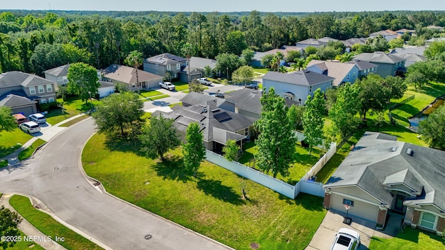 467 S Aberdeenshire Dr, Saint Johns, FL 32259 - aerial view of residential area with a heavily wooded area