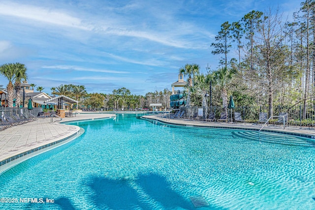 467 S Aberdeenshire Dr, Saint Johns, FL 32259 - community pool featuring fence, a patio, and a gazebo