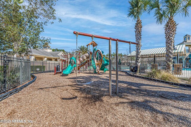 467 S Aberdeenshire Dr, Saint Johns, FL 32259 - community jungle gym featuring fence