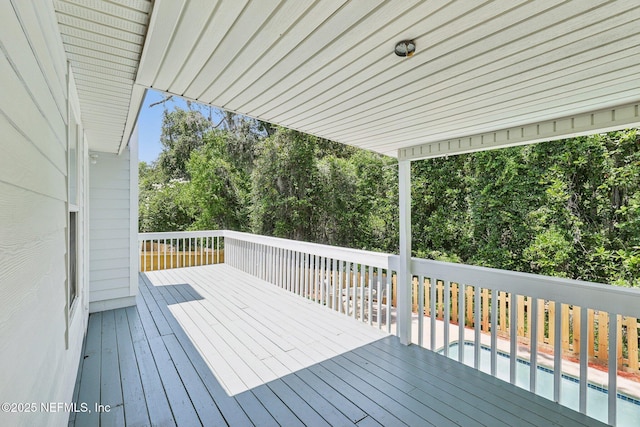 3100 Hickory Glen Dr, Orange Park, FL 32065 - view of wooden terrace