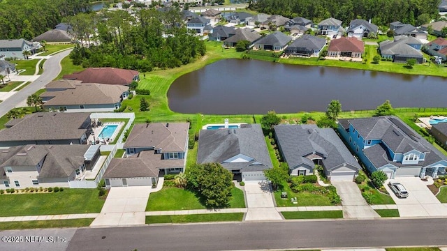 2035 Arden Forest Pl, Fleming Island, FL 32003 - aerial view of residential area with a nearby body of water