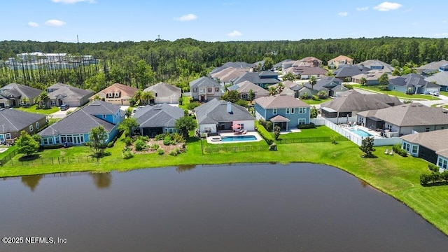 2035 Arden Forest Pl, Fleming Island, FL 32003 - aerial perspective of suburban area featuring a nearby body of water