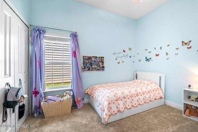 2035 Arden Forest Pl, Fleming Island, FL 32003 - carpeted bedroom featuring baseboards and a closet