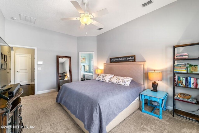 2035 Arden Forest Pl, Fleming Island, FL 32003 - bedroom with carpet, baseboards, and a ceiling fan