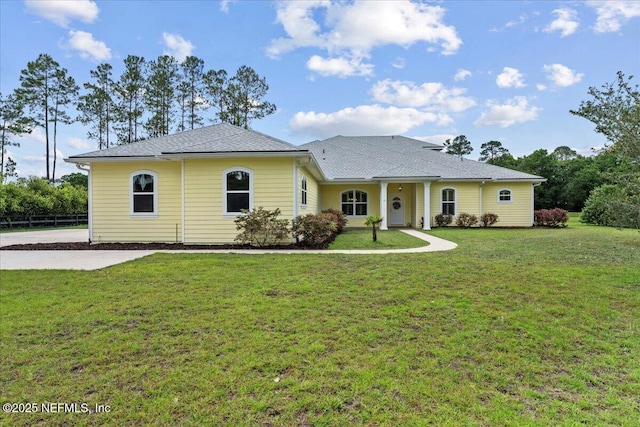 207 Towers Ranch Dr, Saint Augustine, FL 32092 - view of front of home with a front yard