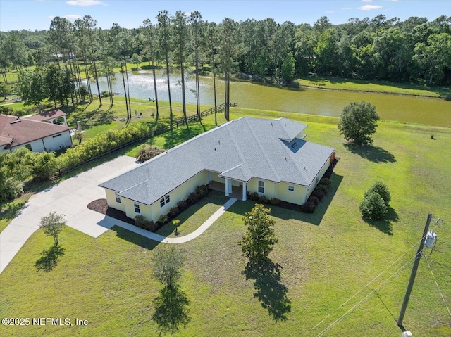 207 Towers Ranch Dr, Saint Augustine, FL 32092 - view of subject property with a nearby body of water and a tree filled landscape