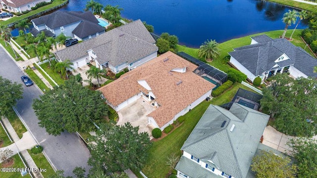 1867 Paradise Moorings Blvd, Middleburg, FL 32068 - aerial view of residential area with a large body of water