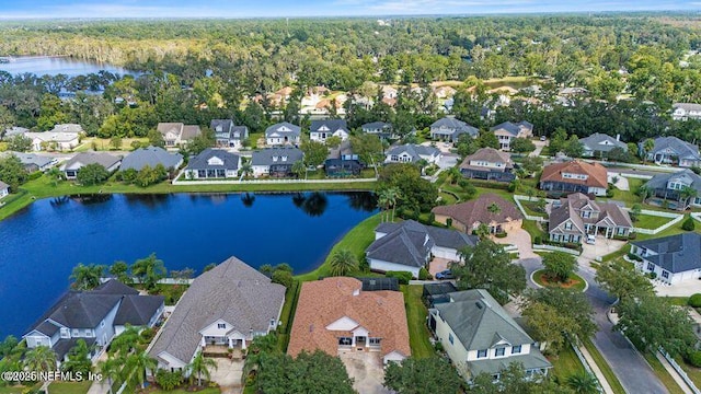 1867 Paradise Moorings Blvd, Middleburg, FL 32068 - aerial view of property's location featuring nearby suburban area, a nearby body of water, and a forest