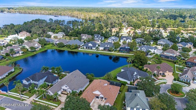 1867 Paradise Moorings Blvd, Middleburg, FL 32068 - aerial view of property's location featuring nearby suburban area, a large body of water, and a heavily wooded area