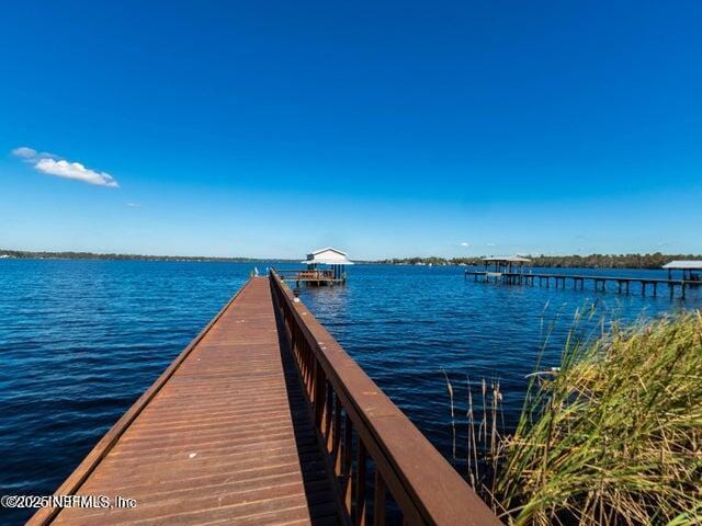 1867 Paradise Moorings Blvd, Middleburg, FL 32068 - dock area with a water view