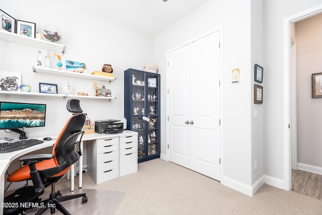 103 Tarbert Ln, Saint Augustine, FL 32092 - home office with light carpet and baseboards