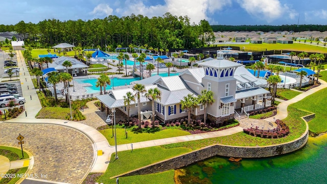 103 Tarbert Ln, Saint Augustine, FL 32092 - aerial view of a pool