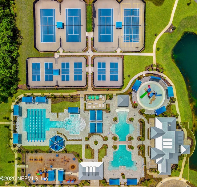 103 Tarbert Ln, Saint Augustine, FL 32092 - drone / aerial view of a pool area