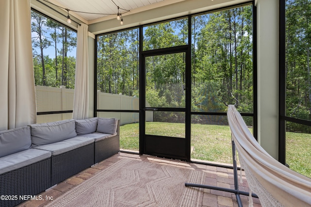 727 Lake Sinclair St, Saint Augustine, FL 32084 - sunroom featuring outdoor lounge area and plenty of natural light