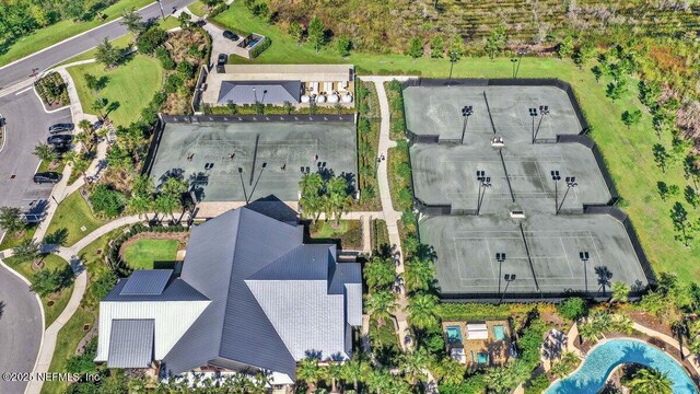 40 Martha Ct, Saint Augustine, FL 32092 - aerial view of a pool