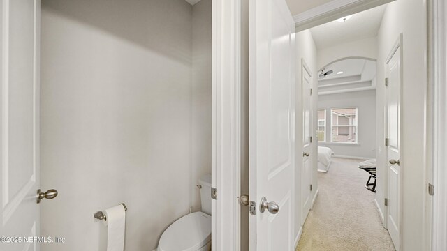 514 Heron Landing Rd, Saint Johns, FL 32259 - bathroom featuring toilet and baseboards