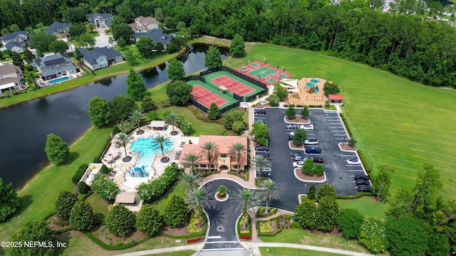 514 Heron Landing Rd, Saint Johns, FL 32259 - bird's eye view of a large body of water and a pool