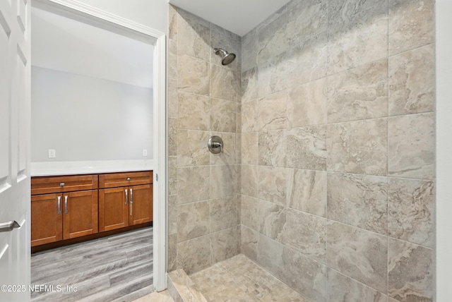 318 Sophia Ter, Saint Augustine, FL 32095 - full bath with a tile shower