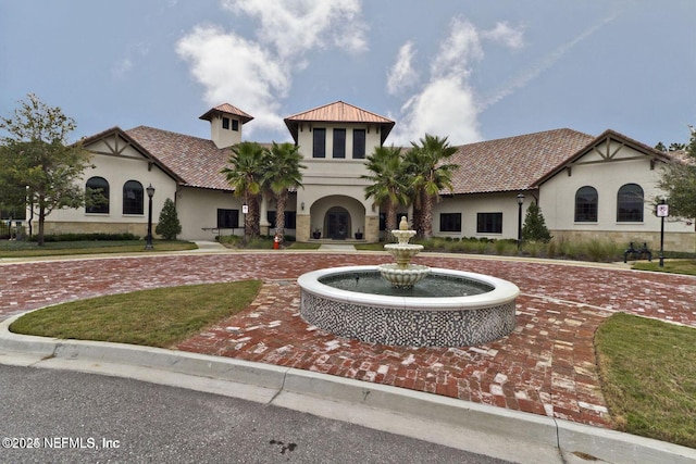 318 Sophia Ter, Saint Augustine, FL 32095 - mediterranean / spanish home featuring stucco siding