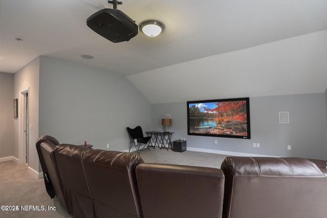318 Sophia Ter, Saint Augustine, FL 32095 - carpeted home theater with lofted ceiling and baseboards
