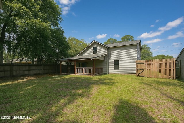 10244 Pine Breeze Rd W, Jacksonville, FL 32257 - view of back of property