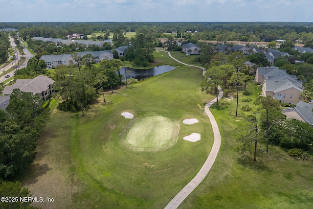 204 Augusta Cir, Saint Augustine, FL 32086 - aerial view of property's location featuring nearby suburban area, a local golf course, and a nearby body of water