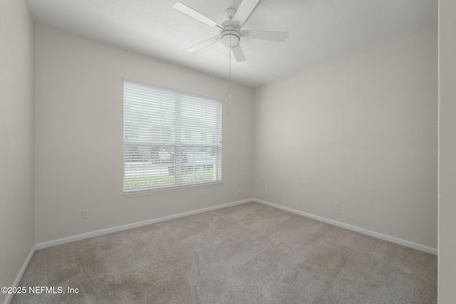 204 Augusta Cir, Saint Augustine, FL 32086 - carpeted spare room featuring ceiling fan and baseboards