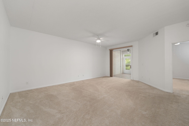 204 Augusta Cir, Saint Augustine, FL 32086 - carpeted empty room with a ceiling fan and baseboards