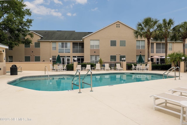 204 Augusta Cir, Saint Augustine, FL 32086 - community pool with a patio