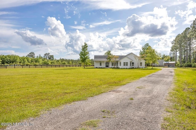 27359 Geiger Rd, Hilliard, FL 32046 - ranch-style home featuring a view of rural / pastoral area