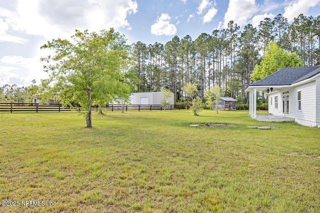 27359 Geiger Rd, Hilliard, FL 32046 - view of yard featuring ceiling fan