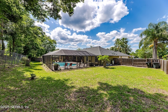 806 Falkirk Ct, Orange Park, FL 32073 - rear view of property featuring glass enclosure