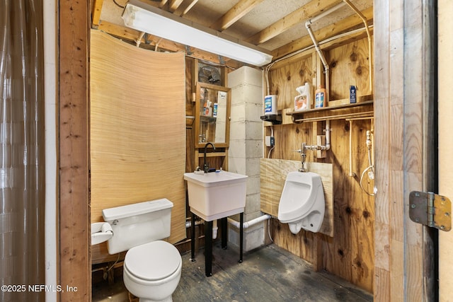 120 Stokes Landing Rd, Saint Augustine, FL 32095 - bathroom featuring toilet and concrete floors