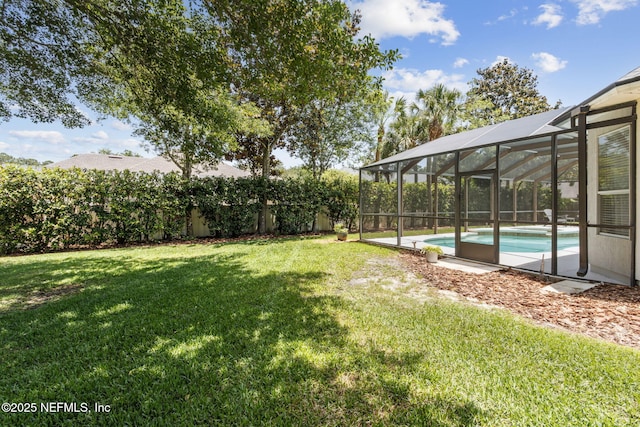 724 Piney Pl, Saint Johns, FL 32259 - view of yard featuring a lanai