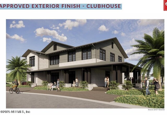 724 Piney Pl, Saint Johns, FL 32259 - view of front facade with stucco siding