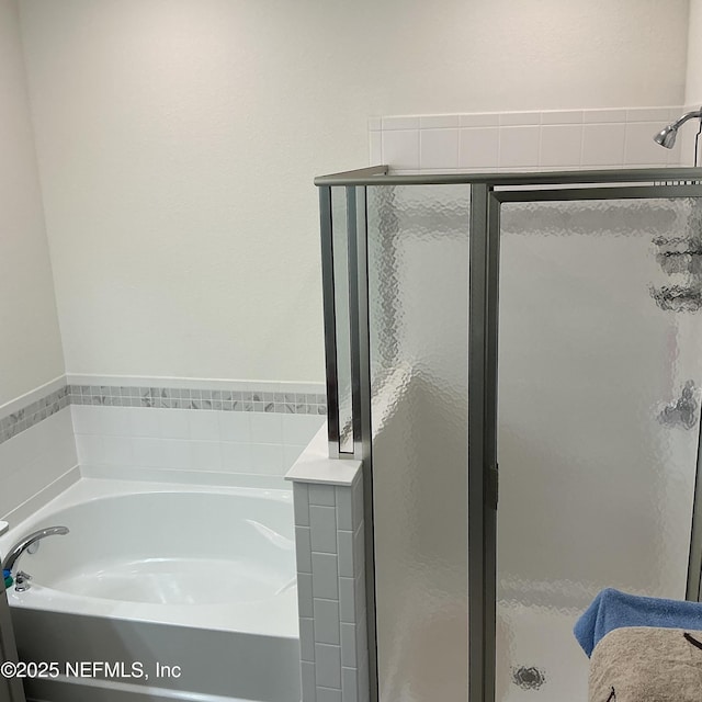 10470 Collins Field Cir, Jacksonville, FL 32222 - bathroom with a shower stall and a bath