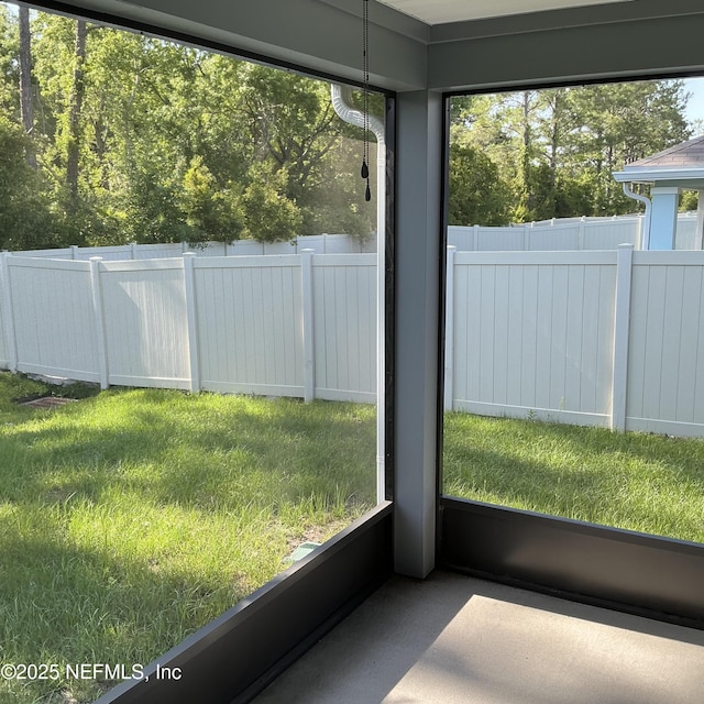 10470 Collins Field Cir, Jacksonville, FL 32222 - unfurnished sunroom featuring healthy amount of natural light